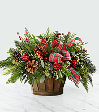 Holiday Homecomings Basket by Rich Mar Florist