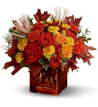 Fine Fall Roses by Rich Mar Florist