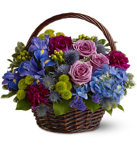 Twilight Garden Basket by Rich Mar Florist