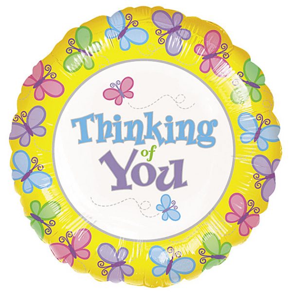 Thinking of You Mylar Balloon by Rich Mar Florist